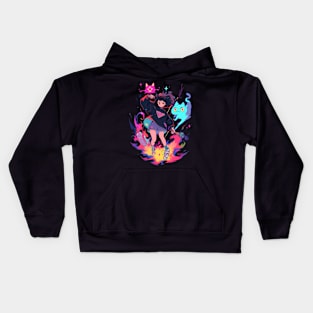 Cat adventure time Kids Hoodie